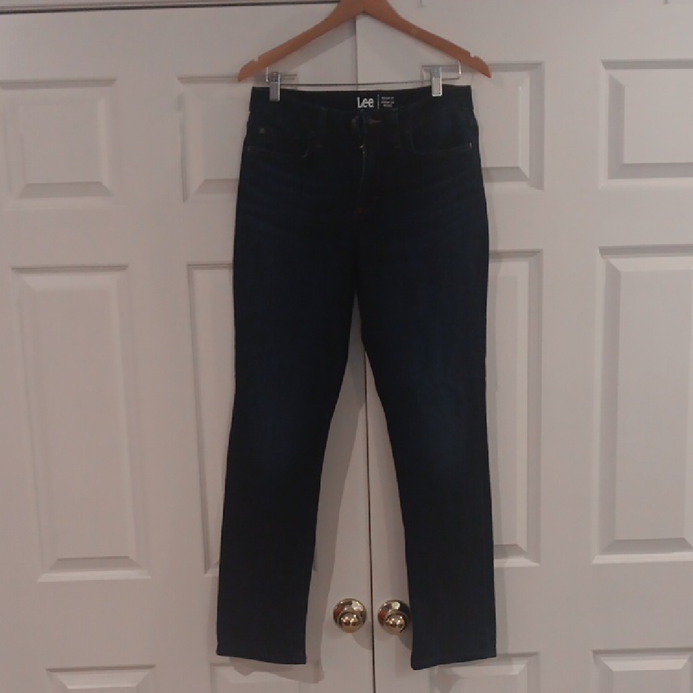 Lee Women's Midnight Blue Straight Leg Jeans